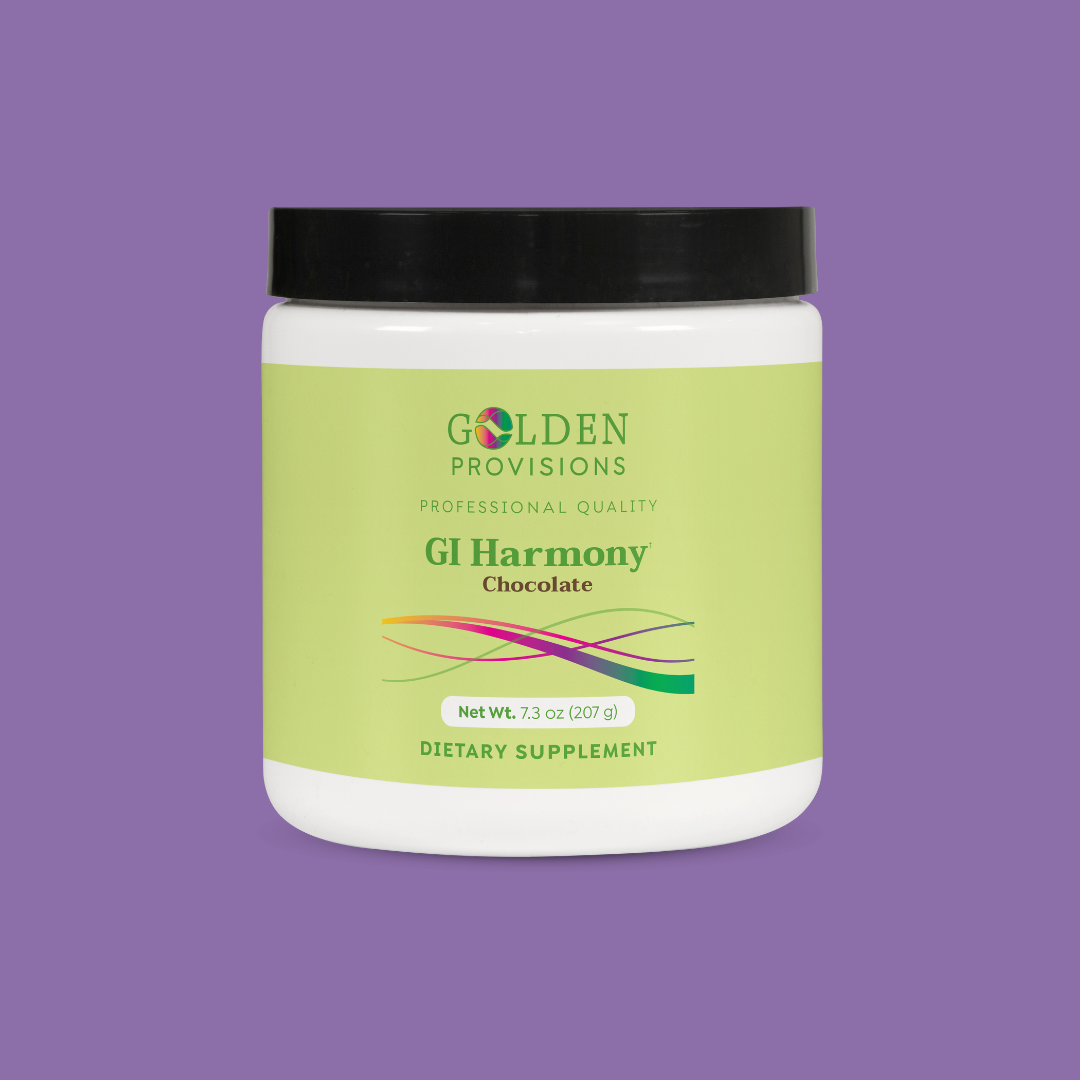 A bottle of Golden Provisions SinusPRO dietary supplement containing 60 capsules. The label highlights its professional quality and includes a soft lavender color design with blue accents. The supplement facts panel is partially visible on the right side of the bottle.